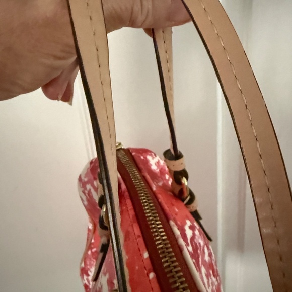 Coach Mini Bennett Peyton Multi-Color Satchel Top Handle Bag - Picture 9 of 11